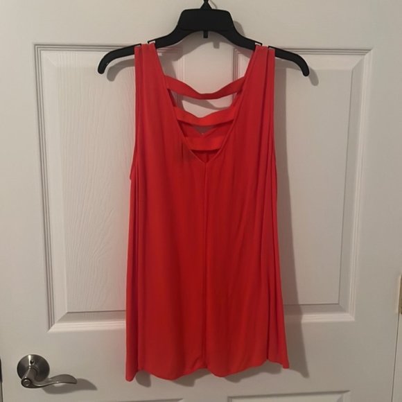 Tops - Ana Orange Dress Shirt